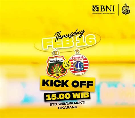 Link Nonton Live Streaming Bhayangkara Fc Vs Persija Jakarta Hari Ini