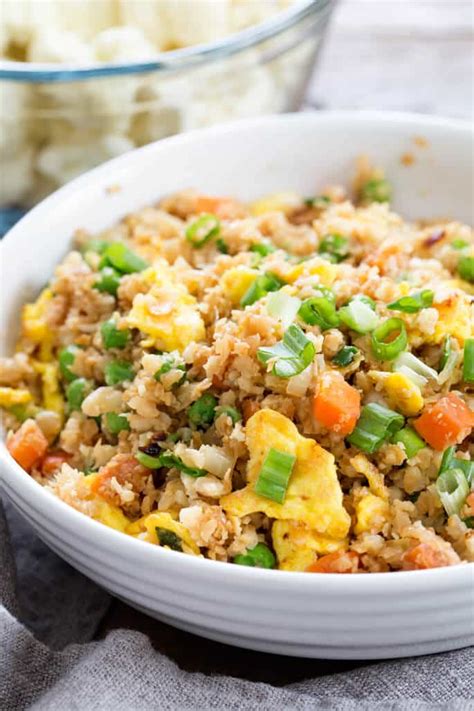 Cauliflower Fried Rice Low Carb