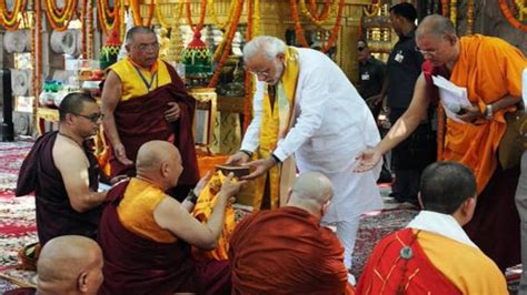 Bodh Gaya To Be Developed As Spiritual Capital Pm Modi India Today