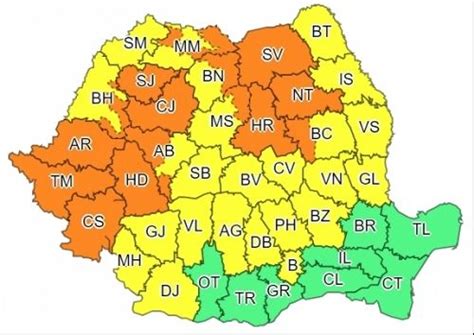 Video Jude Ul Vrancea Sub Avertizare Meteo Cod Galben De Averse