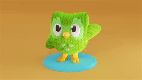 Artstation Duolingo Mascot