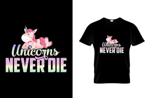 Unicorn T Shirt Design 10 Graphic By Jantomanto · Creative Fabrica