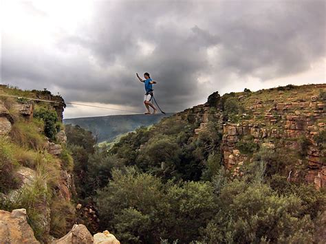 The Waterfall Boven High Line Climb Za Rock Climbing And Bouldering