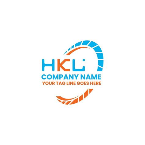 HKL letter logo creative design with vector graphic, HKL simple and ...