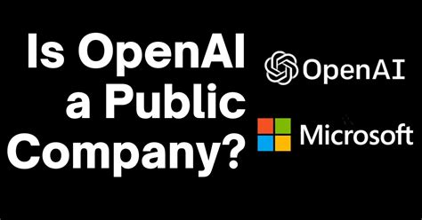 Is OpenAI Publicly Traded? The Latest on ChatGPT Founder Stock Market ...