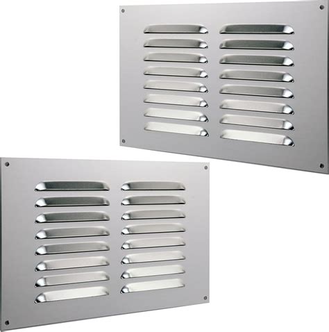 X Metal Louvre Air Vents X Amazon Co Uk Diy Tools