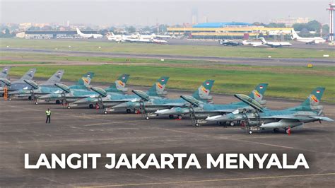 Jet Tempur Tni Au Meriahkan Demo Udara Hut Tni Ke Youtube