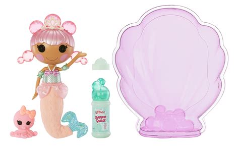 Buy Lalaloopsy Bubbly Mermaid Doll- Laa Sea Splash & Pet Octopus, Doll's Hair Makes Bubbles ...