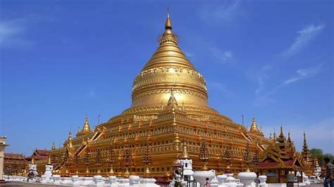 The Impressive Shwezigon Pagoda - Bagan - World Top Top