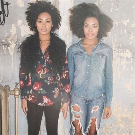 The Knight Twins Beverly Rebecca Natural Hair Styles Fashion Women