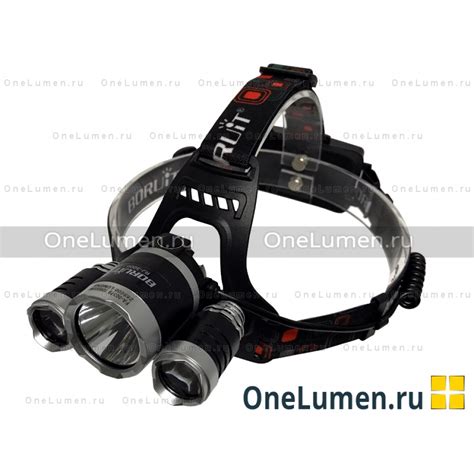 Купить Налобный фонарь Boruit RJ-3000 FA-003T6 в интернет-магазине ...