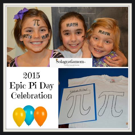 Solagratiamom: Pi Day Celebration!