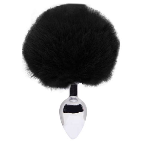 Plug Anal Aço Pompom Coelho Sexy Import Gall