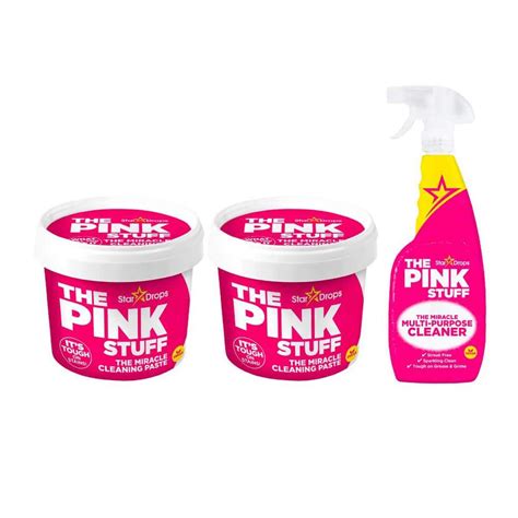 The Pink Stuff G Miracle Cleaning Paste Pack And Ml Multi