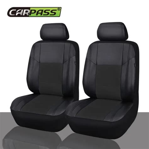 Aliexpress.com : Buy Two Front PU Leather Car Seat Cover Universal Fit for Ford Focus 2 Car ...