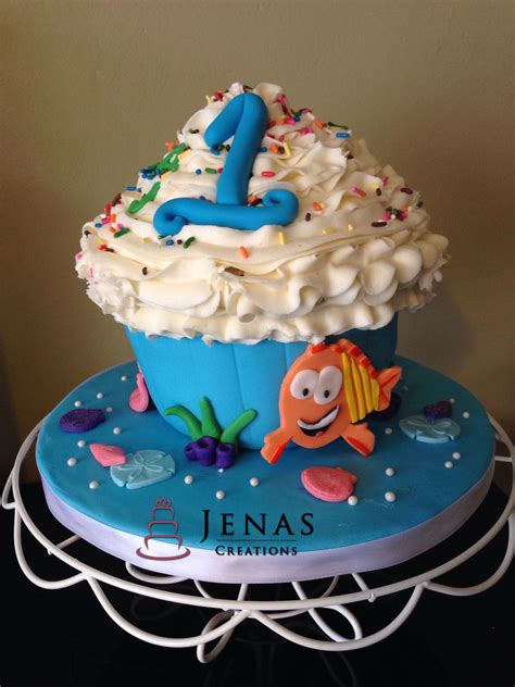 Bubble Guppies Giant Cupcake for Kids Party