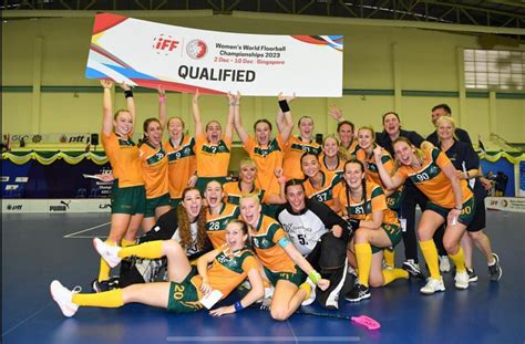 Australian Womens Floorball Team For 2023 World Championships Sport CA