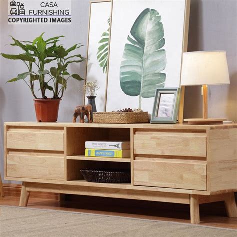 Ethnic Design Wooden TV Cabinet | Casa Furnishing