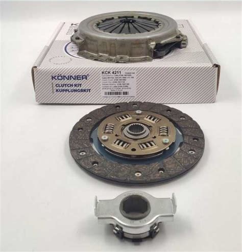 Комплект сцепления KÖNNER VAZ 2108 (диск + корзина+выжимной) D-190 mm ...