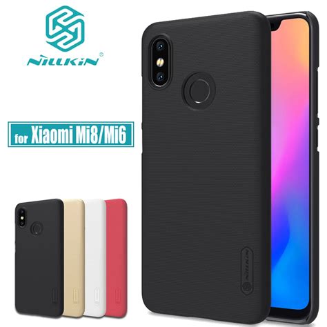 Nilkin Xiaomi Mi 9 Case Mi 8 Lite Cover Nillkin Frosted Shield Hard PC