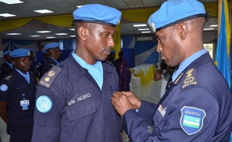 Rwanda Un Decorates 29 Rwandan Police Peacekeepers In South Sudan