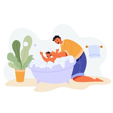 Premium Vector Happy Fathers Day Vector Illustration