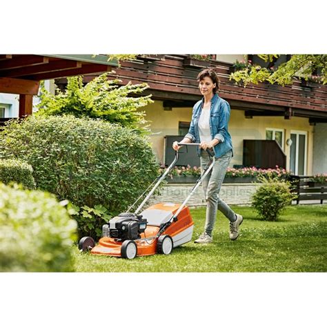 Stihl Stihl Rm T Petrol Lawn Mower Stihl From Gayways Uk