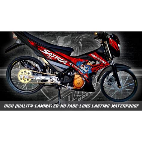 Suzuki Raider Reborn Decal Sticker Daruma Design Shopee Philippines