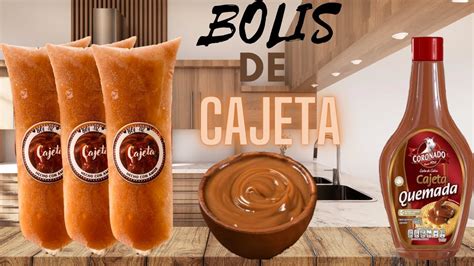 Bolis Sabor Cajeta Receta Para Tu Negocio Para Los Amantes Del Dulece