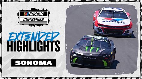 NASCAR Official Extended Highlights From Sonoma 2024 Toyota Save Mart