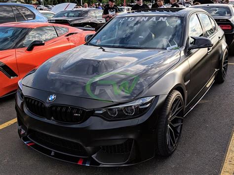 RW Carbon BMW F8X M3 M4 4 Series Carbon Fiber GTS Style Hood