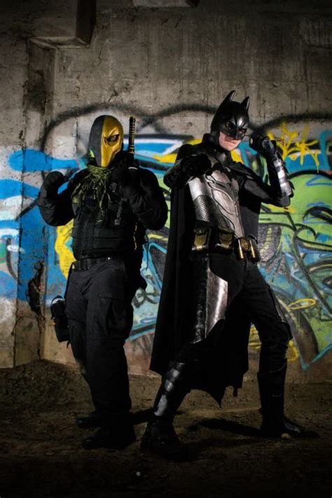 Gay Nerds Men Of Cosplay Characters Slade And Batman Series Dcs The Batman Photography