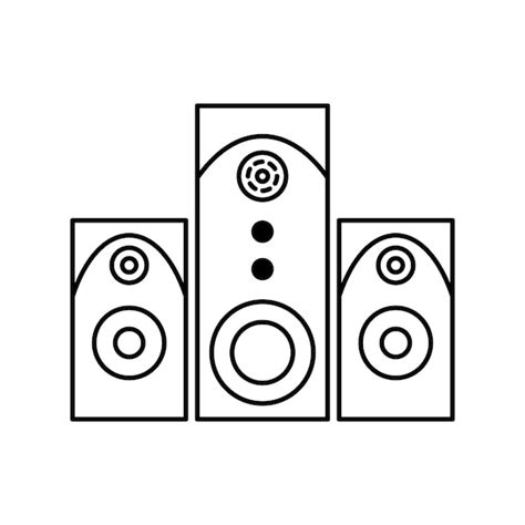 Premium Vector Speaker Icon Vector