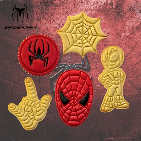 Emporte pièce spiderman cutter cookie spiderman Emporte pièces Films