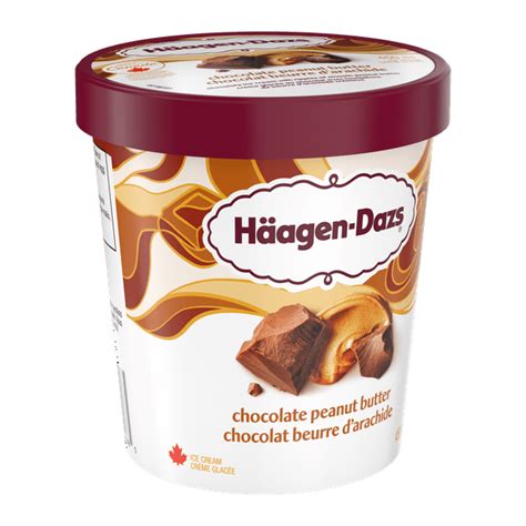 HÄagen Dazs Chocolate Peanut Butter Ice Cream 450 Ml Hd Choc Pnt Bttr