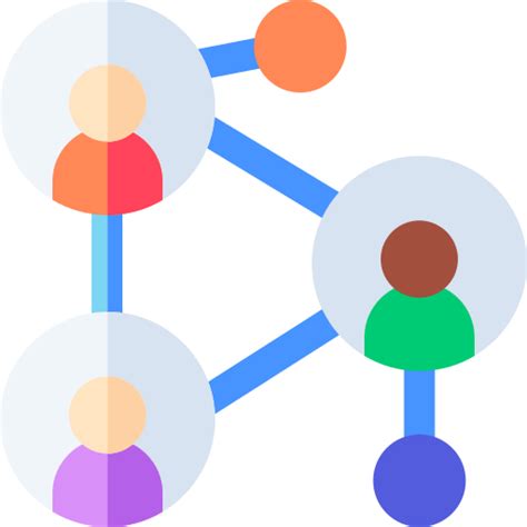 Network Basic Rounded Flat Icon