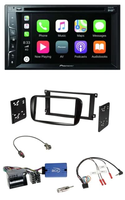 VOLANTE PIONEER USB DVD Bluetooth DAB 2DIN Autoradio Per Ford C Max