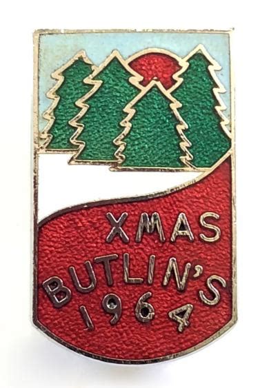 Sally Bosleys Badge Shop Butlins Xmas 1964 Holiday Camp Festive