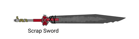 Fallout NV Weapon Ideas - Scrap Sword by LezzyMania on DeviantArt