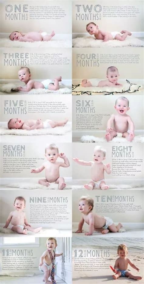 Stages of development of the child milestones for the first year baby ...