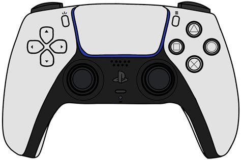 PS5 Controller PNG Transparent Images