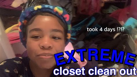 Extreme Closet Clean Out Decluttering Getting Rid Of Clothes