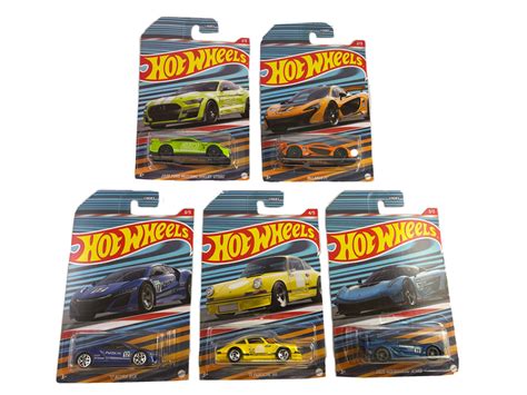 Hot Wheels 2022 Hw Exotics Full Set Of 5 Acura Porsche Ford Mclaren Koenigsegg 194735023127 Ebay