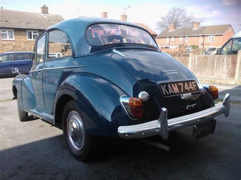 1968 Morris Minor 1000 Saloon 2 Door D146720b Registry The Autoshrine Network