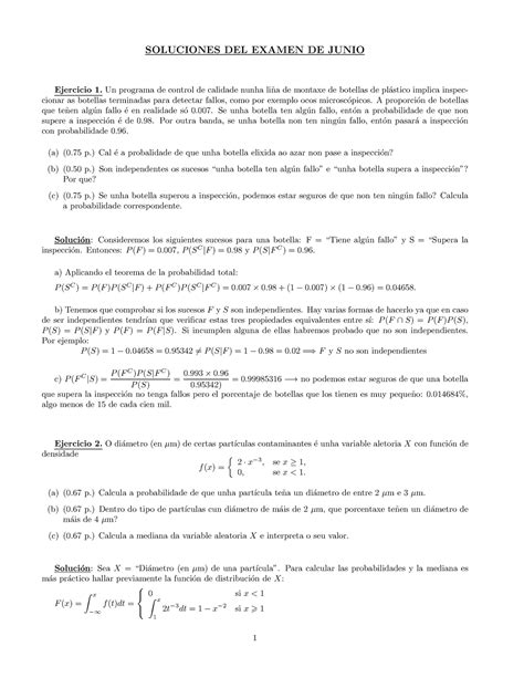 Soluciones Examen 19junio SOLUCIONES DEL EXAMEN DE JUNIO Ejercicio 1