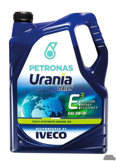 Масло URANIA DAILY 5W30 5л., IVECO Масла, греси | Резервни части ...