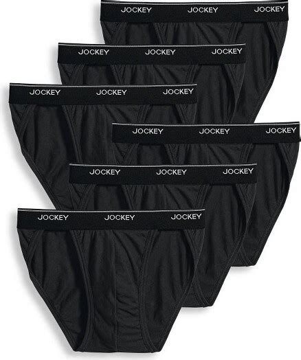 Jockey Men Men S Elance String Bikini Pack Xl Black Shopstyle Briefs