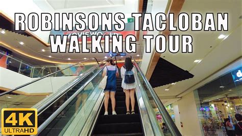 Walking Tour 4K Robinsons Mall Marasbaras Tacloban City Julanders