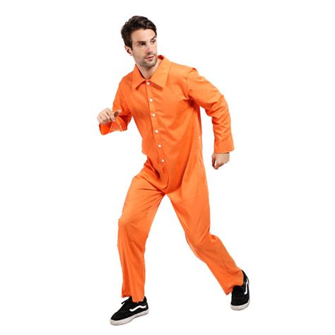 Déguisement robe prisonnière orange Déguisement Mania