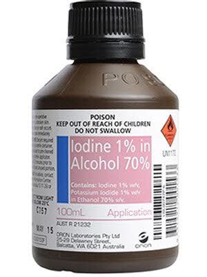 Alcohol Iodine Solution 106